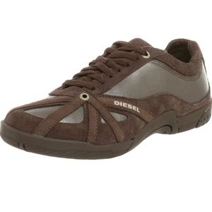 Women's Diesel Brown Move-In Lace-Up Sneaker Size 6